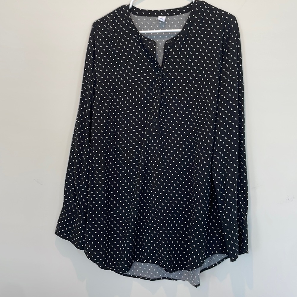 Old navy polka dot tunic